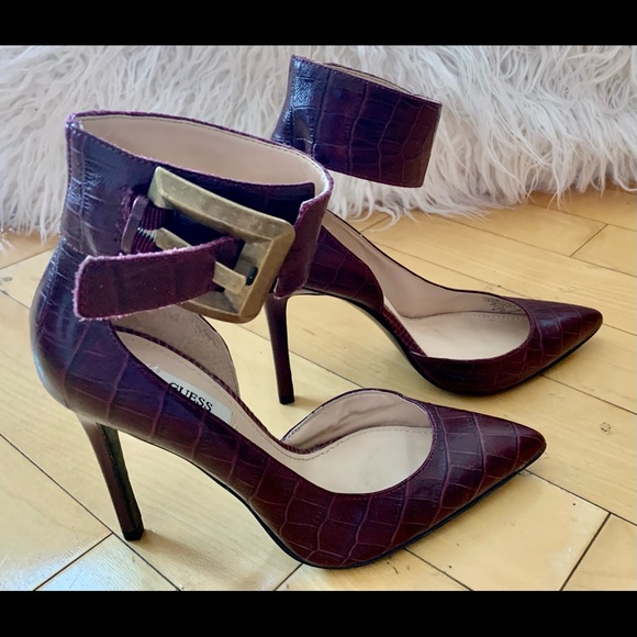 Guess leather shoes with ankle strap. - Picture 4 of 6